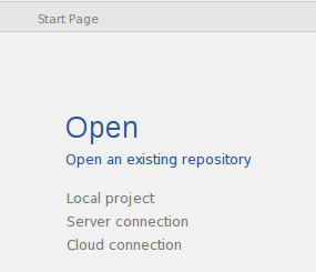There is a Cloud Connection link on the Sparx Systems Enterprise Architect Start Page.