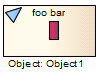 An example of a shape script applied to an Object element.