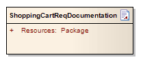 An example of how to set a Virtual Document to to report a Package by dragging it on to a Model Document in Sparx Systems Enterprise Architect.