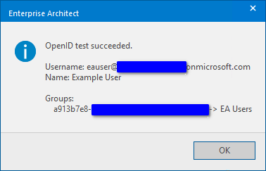 Results of OpenID test